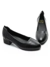 Pantofi cu Toc gros 5261 Negru | Formazione