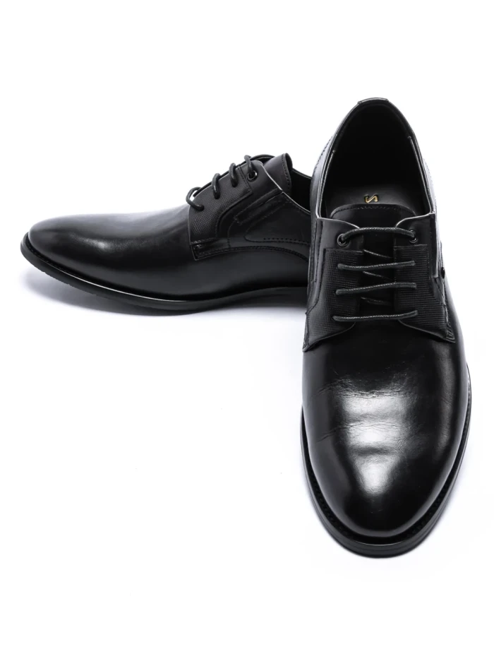 Pantofi Barbati din piele naturala Y006A-10A Negru | Stephano