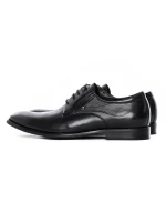 Pantofi Barbati din piele naturala Y006A-10A Negru | Stephano