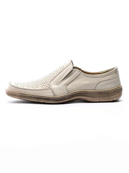 Mocasini Barbati PN2018 Bej Maria Shoes