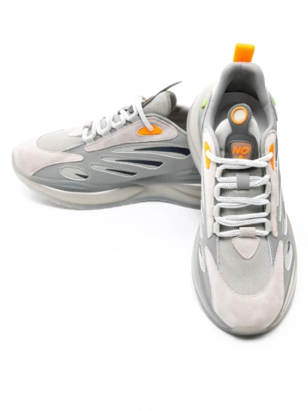 Pantofi Sport Barbati NZ6272 Crem-Gri (D28) F.Gerardo
