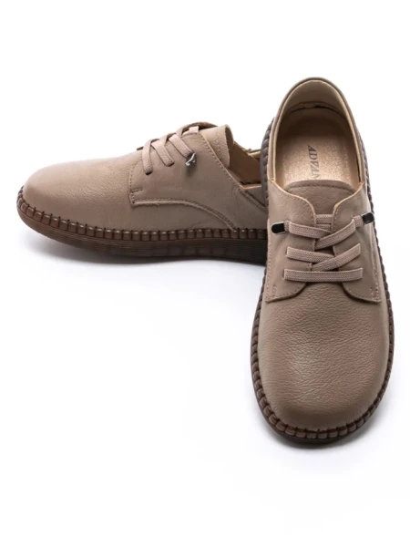 Pantofi Casual Dama din piele naturala 6350 APRICOT | ADVANCER
