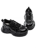 Pantofi Sport Dama din piele naturala 919-1 Negru | Adv... » MeiMei.Ro