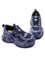 Pantofi Sport Dama din piele naturala 919-1 Mov | Advancer » MeiMei.Ro