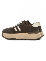 Pantofi Sport Dama din piele naturala Y6306 BROWN | ADVANCER