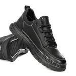 Pantofi Casual Barbati WM807 Negru-Alb | Advancer » MeiMei.Ro