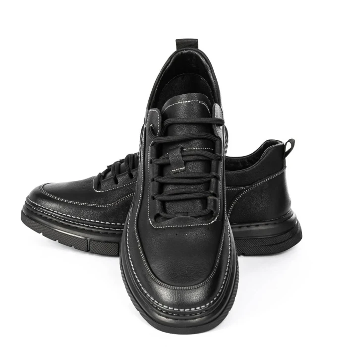 Pantofi Casual Barbati WM807 Negru-Alb | Advancer » MeiMei.Ro
