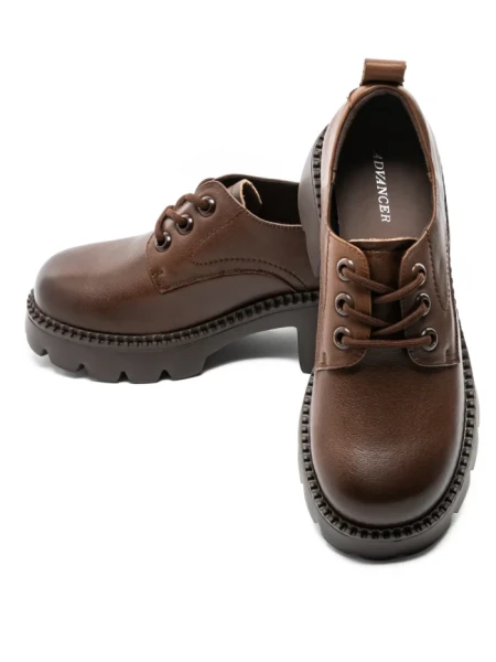 Pantofi Casual Dama din piele naturala 66922 BROWN | ADVANCER