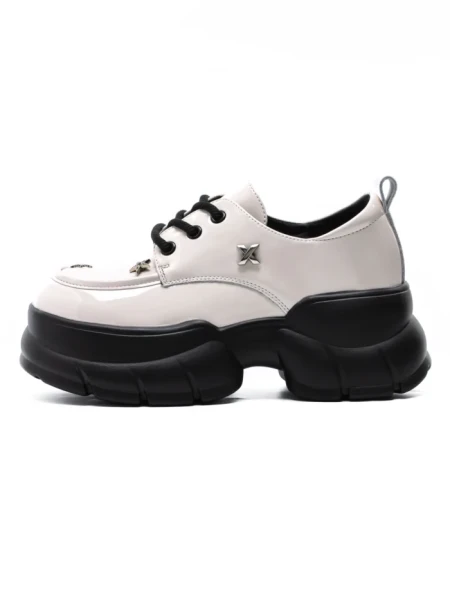 Pantofi Casual Dama din piele naturala TP9323-5 CREAM | ADVANCER