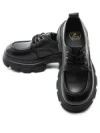Pantofi Casual Dama din piele naturala KM1607 BLACK | FORMAZIONE