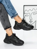 Sneakers Dama 587 BLACK | FASHION