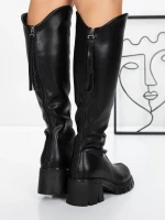 Cizme Dama 3WL15 Negru » MeiMei.Ro