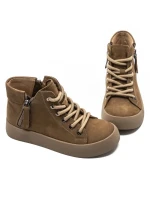 Ghete Dama din piele naturala 639-88 KHAKI | ADVANCER