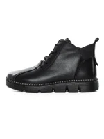 Ghete Dama din piele naturala 5512 BLACK | ADVANCER