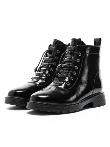 Ghete Dama din piele naturala E0931-10 BLACK | ADVANCER