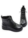 Ghete Dama din piele naturala 5851 BLACK | ADVANCER
