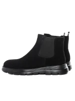 Ghete Barbati din piele naturala Z190330 Negru | Advancer » MeiMei.Ro