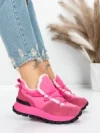 Pantofi Casual Dama din piele naturala 58W26 ROSEO | PANTOFUL