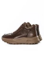 Ghete Dama din piele naturala 81168 COFFEE | ADVANCER