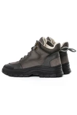 Ghete Dama din piele naturala 8110 GREY | ADVANCER