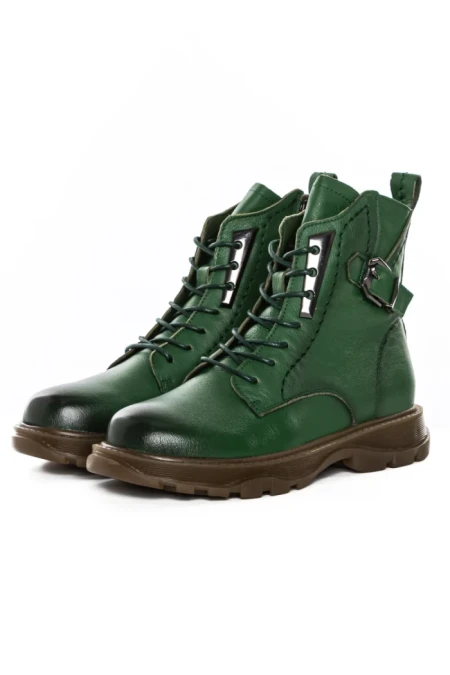 Ghete Dama din piele naturala 1935 GREEN | ADVANCER