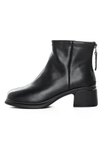 Ghete Dama din piele naturala 6631-1 BLACK | ADVANCER