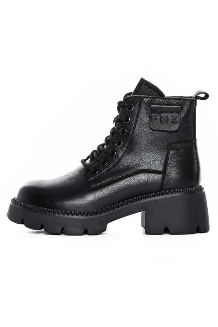 Ghete Dama cu Platforma 8099 Negru » MeiMei.Ro