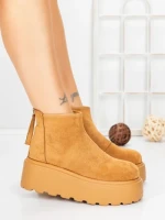 Ghete Dama cu Platforma 58WL19 YELLOW | MEI