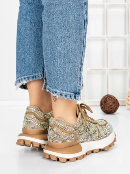 Sneakers Dama 5WL90 APRICOT | MEI