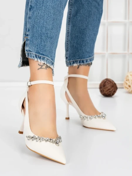 Pantofi Stiletto 5DC26 BEIGE | MEI