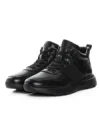 Ghete Barbati din piele naturala 5786 BLACK | ADVANCER