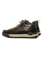 Ghete Barbati din piele naturala 88805 BROWN | ADVANCER