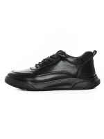 Ghete Barbati din piele naturala 919088-F BLACK | ADVANCER