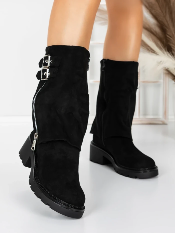 Ghete Dama Imblanite 5GS3 BLACK | MEI