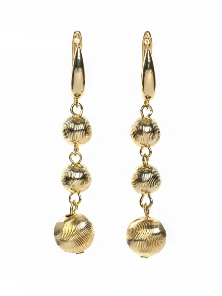 Cercei de Dama CRC040 Auriu | Mei Cercei CRC040 AURIU | MEI