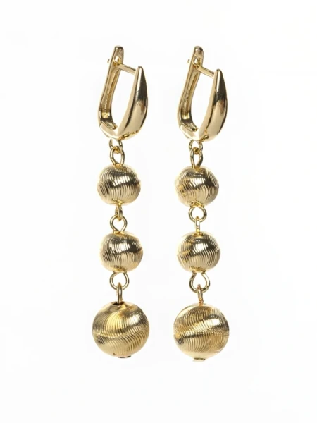 Cercei de Dama CRC040 Auriu | Mei Cercei CRC040 AURIU | MEI