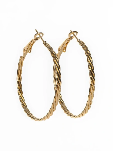 Cercei de Dama CRC047 Auriu | Mei Cercei CRC047 AURIU | MEI