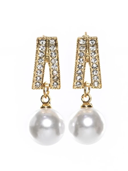 Cercei de Dama CRC048 Auriu | Mei Cercei CRC048 AURIU | MEI