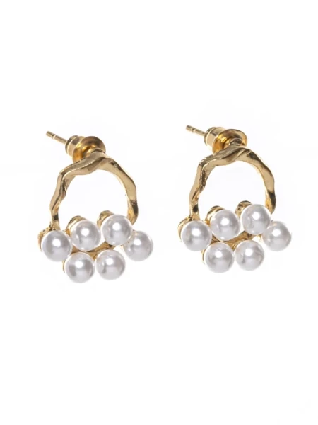 Cercei de Dama CRC049 Auriu | Mei Cercei CRC049 AURIU | MEI