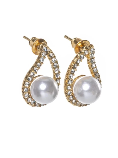 Cercei de Dama CRC050 Auriu | Mei Cercei CRC050 AURIU | MEI