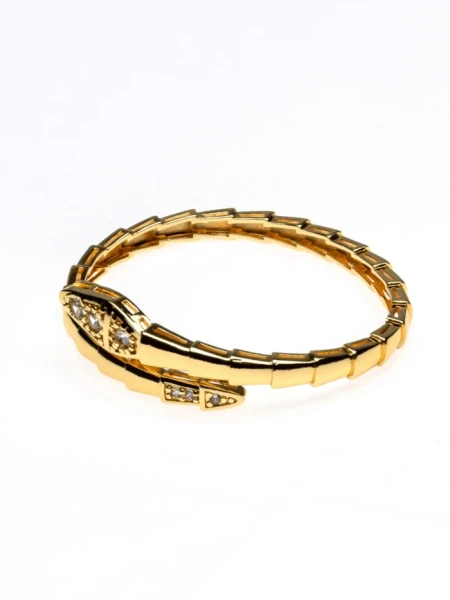 Set Bratara + Inel Dama BR025 Auriu | Mei Set Bratara + Inel BR025 AURIU | MEI