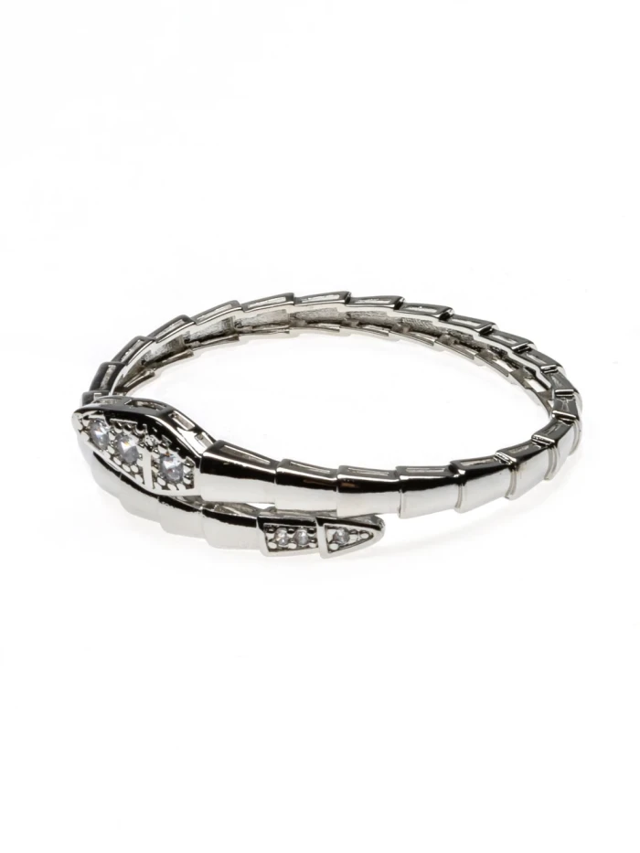 Set Bratara + Inel BR025 ARGINTIU | MEI