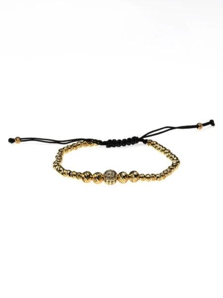 Bratara Unisex BR026 Auriu | Mei Bratara Unisex BR026 AURIU | MEI