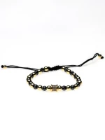 Bratara Unisex BR027 AURIU-NEGRU | MEI