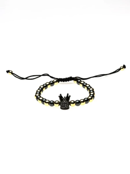 Bratara Unisex BR028 Negru | Mei Bratara Unisex BR028 NEGRU | MEI