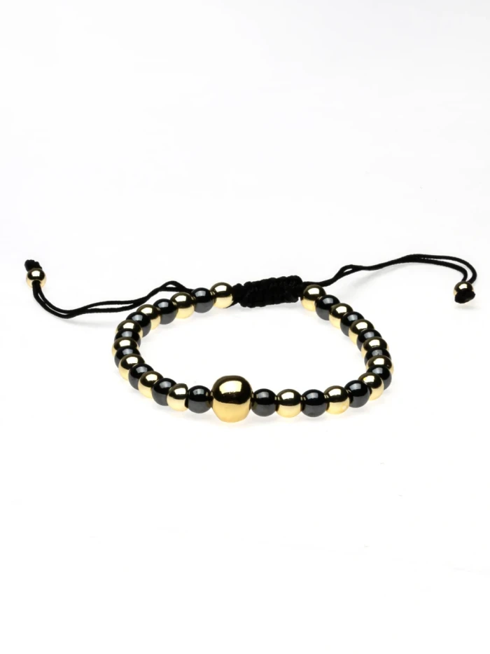 Bratara Unisex BR032 AURIU-NEGRU | MEI
