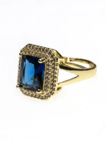 Inel INL14 AURIU-ALBASTRU | MEI