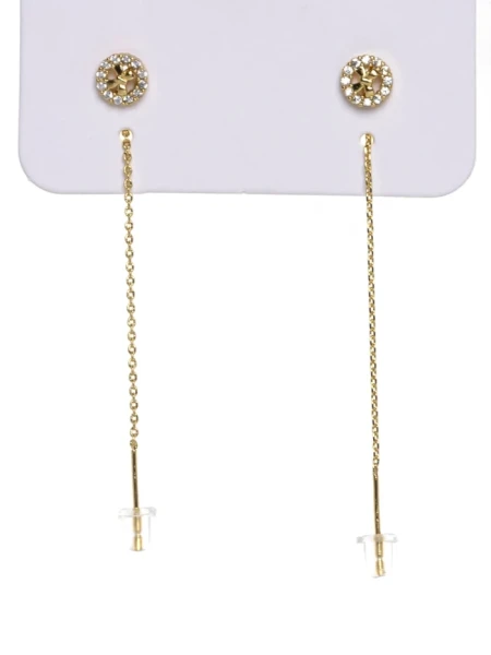 Cercei de Dama CRC030 Auriu | Mei Cercei CRC030 AURIU | MEI