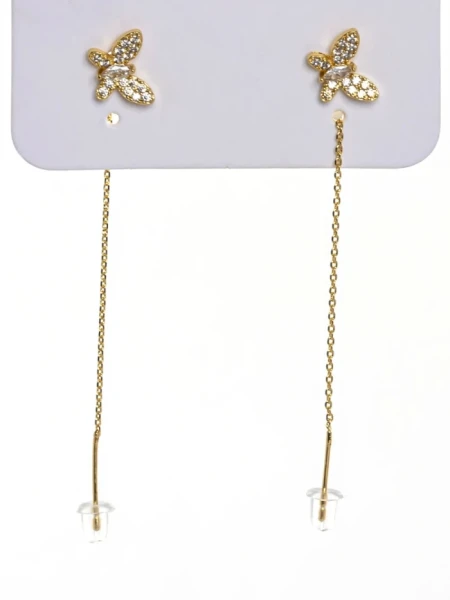 Cercei de Dama CRC033 Auriu | Mei Cercei CRC033 AURIU | MEI