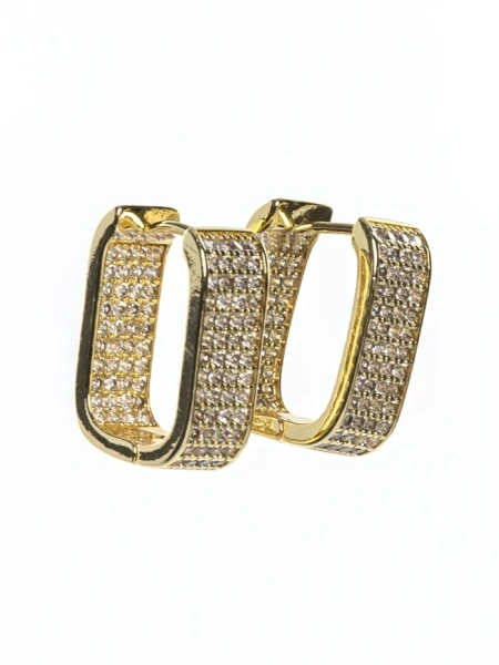 Cercei de Dama CRC035 Auriu | Mei Cercei CRC035 AURIU | MEI